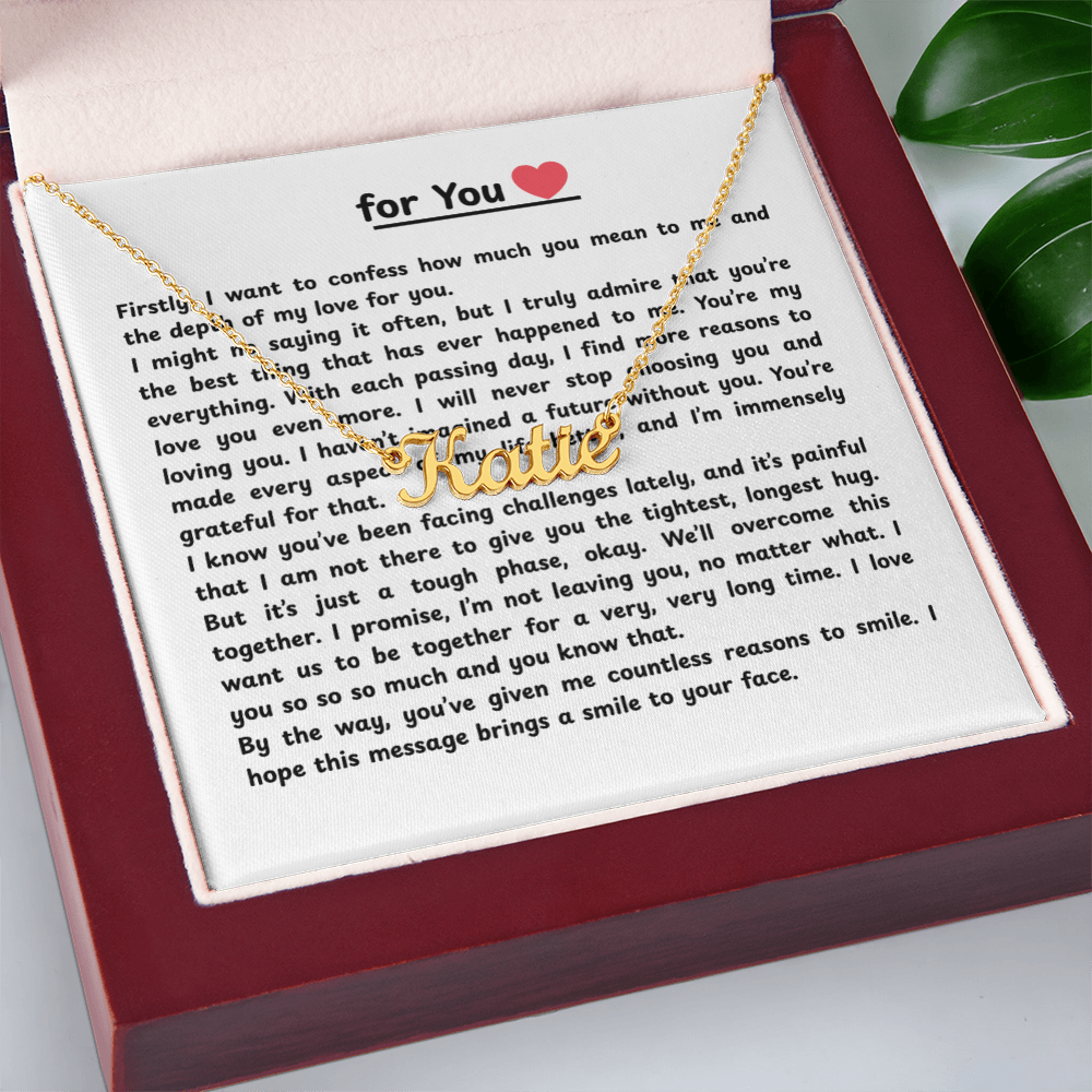 Custom Name Necklace for You