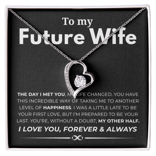 To My Future Wife  Forever Love Necklace