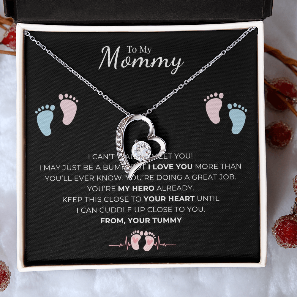 To My Mommy Forever Love Necklace