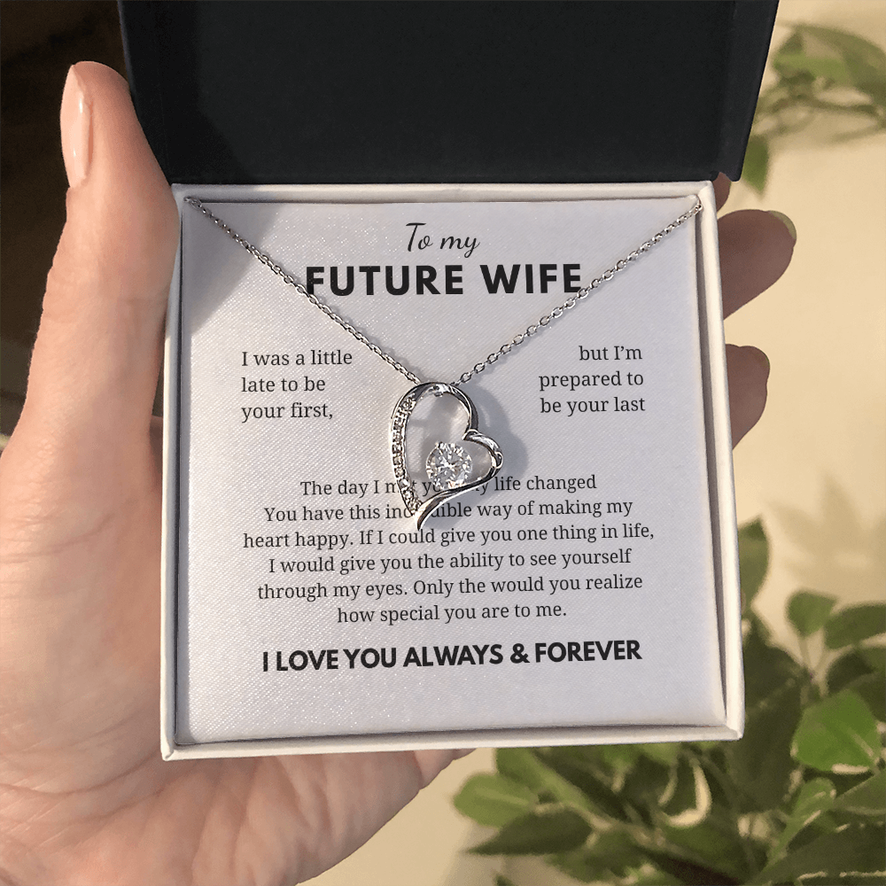 To My Future Wife Forever Love Necklace