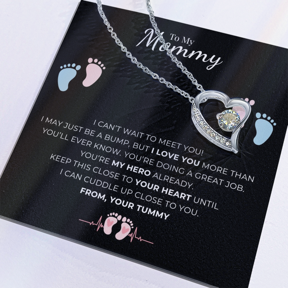 To My Mommy Forever Love Necklace