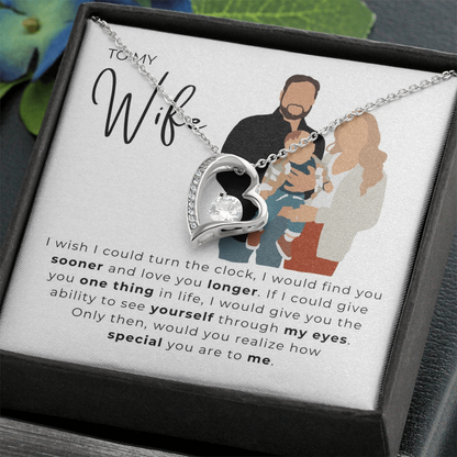 To My Wife  Forever Love Necklace