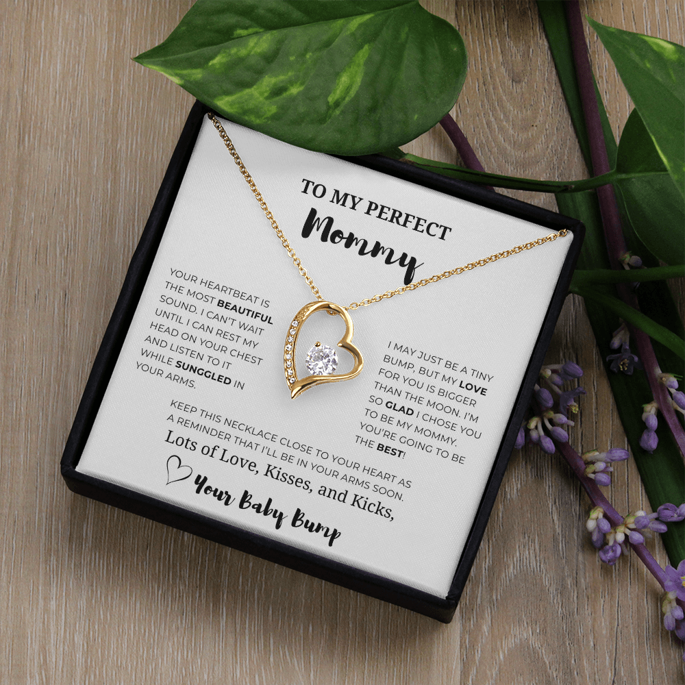 To My Perfect Mummy Forever Love Necklace