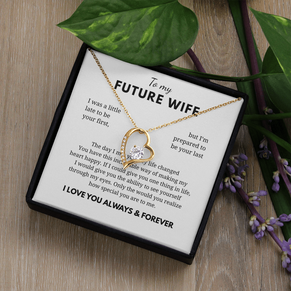To My Future Wife Forever Love Necklace