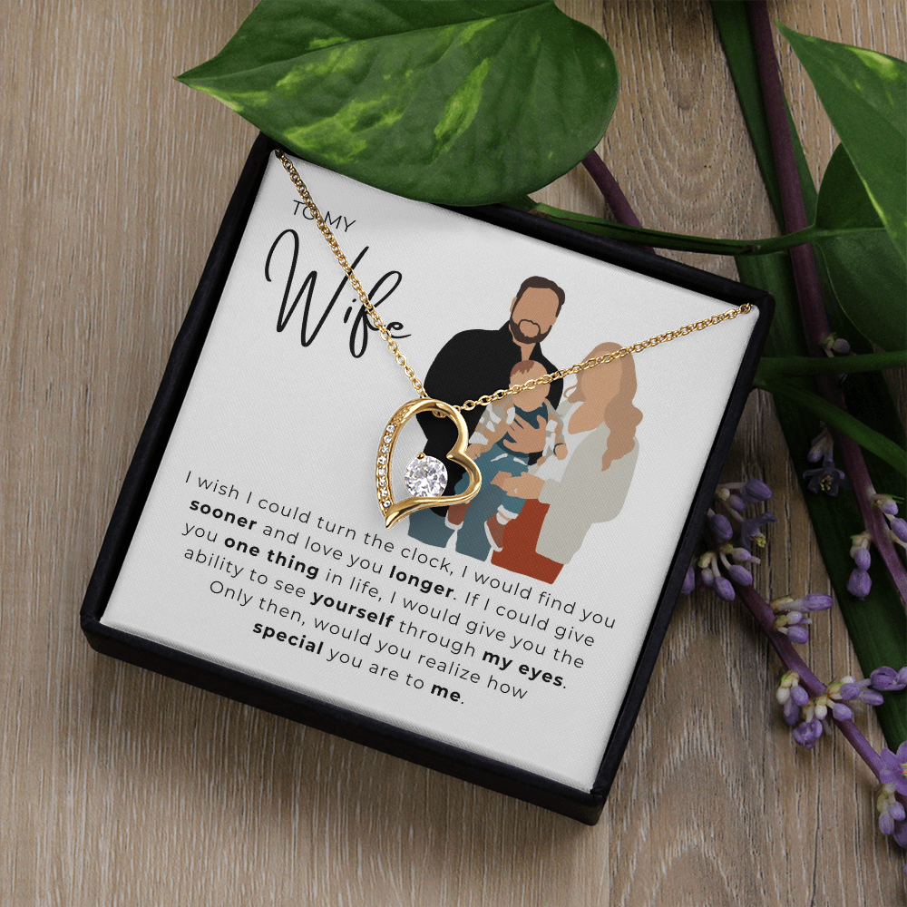 To My Wife  Forever Love Necklace