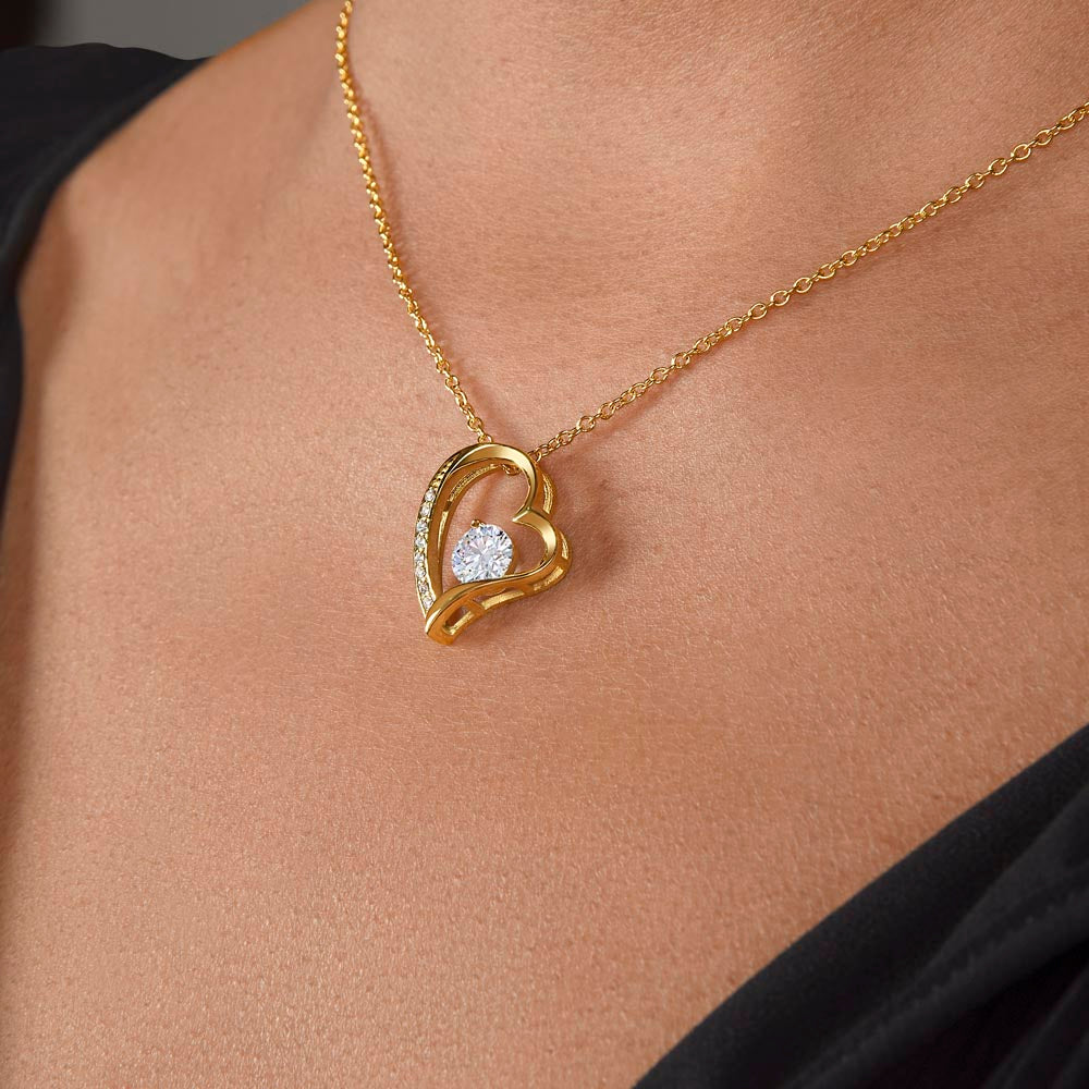 To My Man Forever Love Necklace