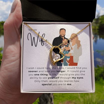 To My Wife  Forever Love Necklace