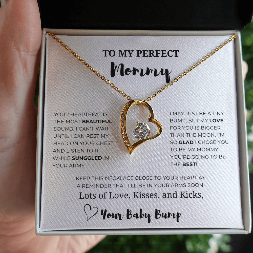 To My Perfect Mummy Forever Love Necklace