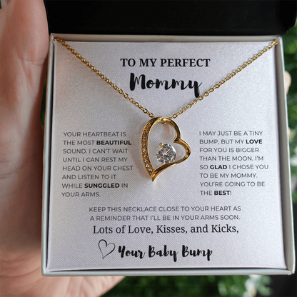 To My Perfect Mummy Forever Love Necklace