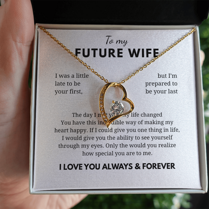 To My Future Wife Forever Love Necklace