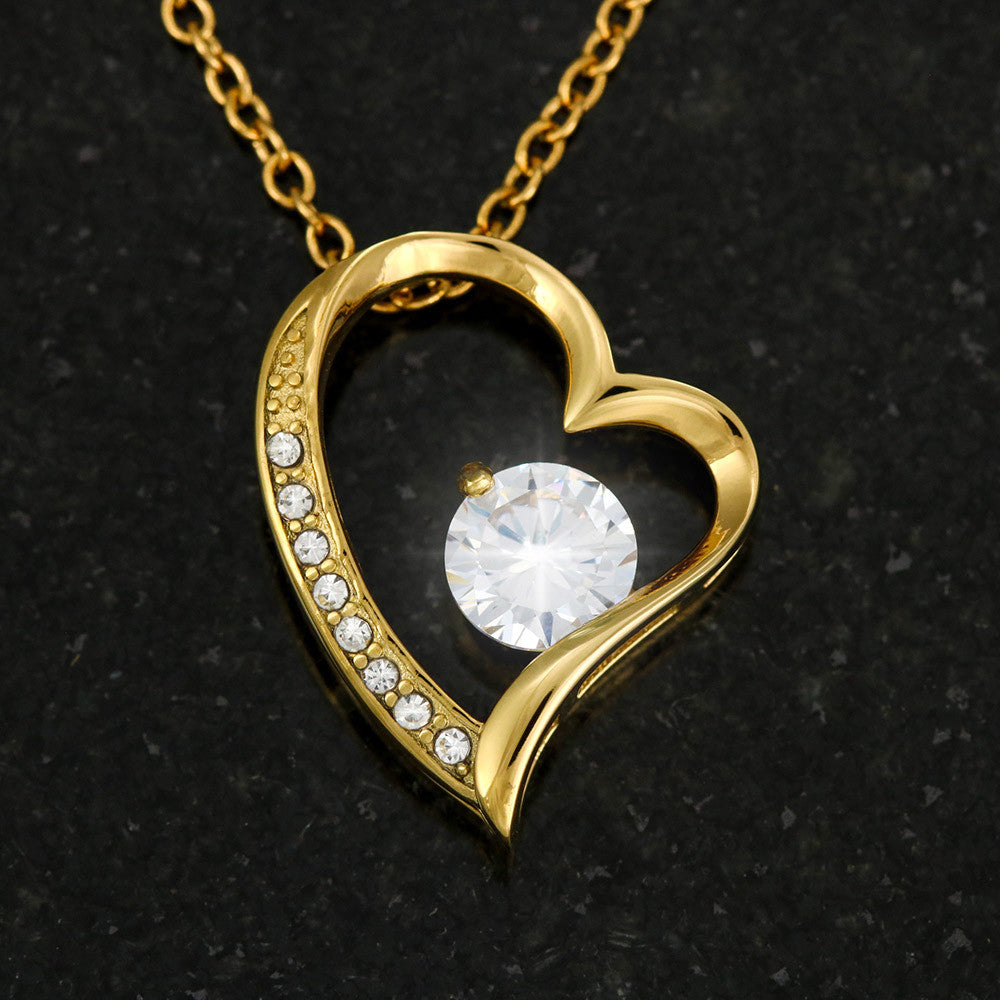 To My Man Forever Love Necklace