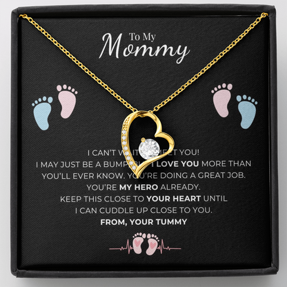To My Mommy Forever Love Necklace