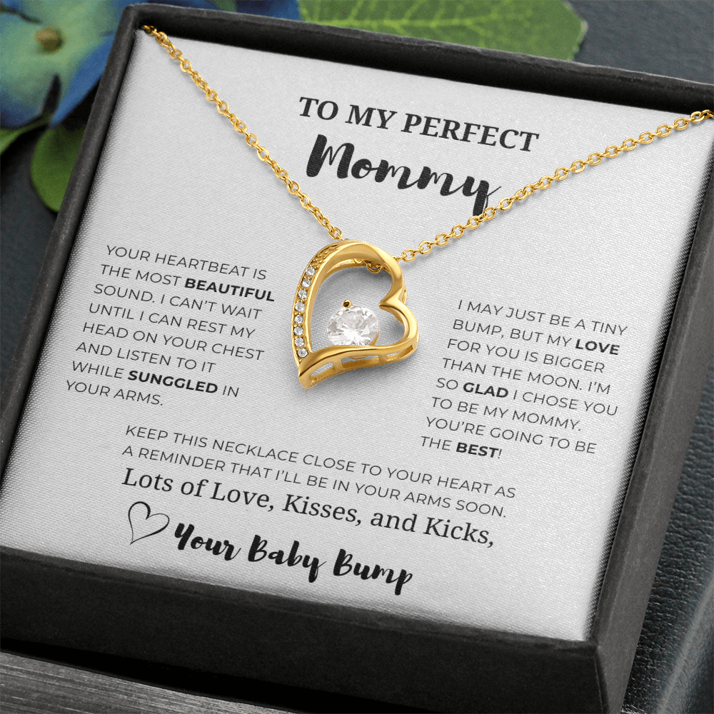 To My Perfect Mummy Forever Love Necklace