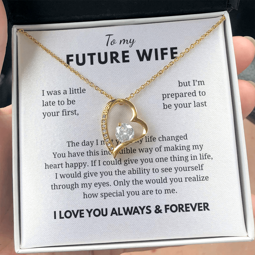 To My Future Wife Forever Love Necklace