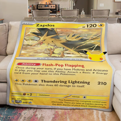 PKM Zados Custom Fleece Printed Blanket
