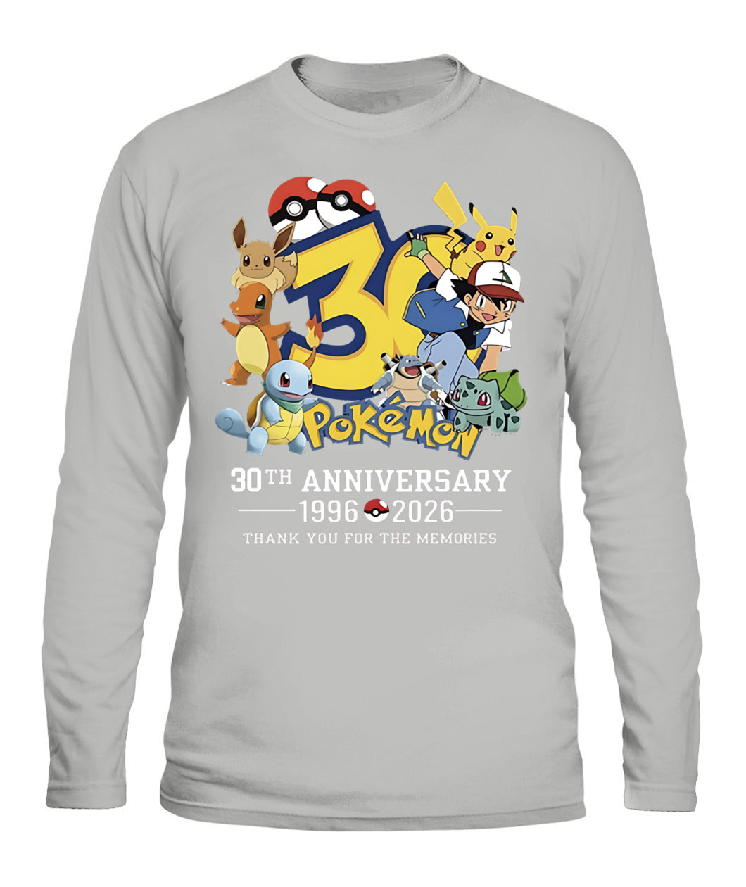 PKM 30th Anniversary Printed Graphic Sweatshirt T-Shirt