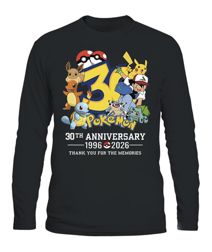 PKM 30th Anniversary Printed Graphic Sweatshirt T-Shirt