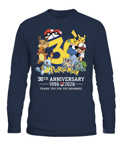 PKM 30th Anniversary Printed Graphic Sweatshirt T-Shirt