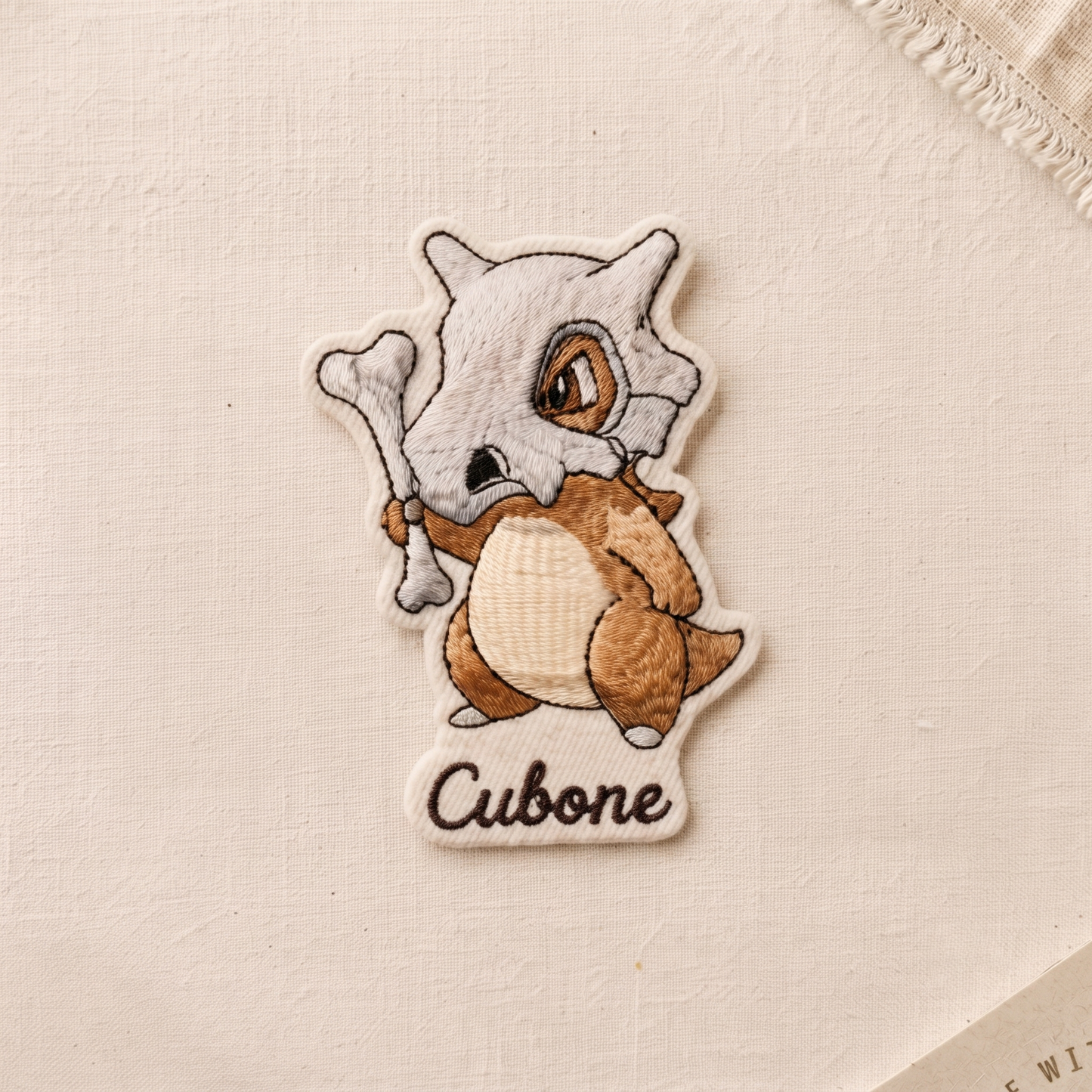 Embroidered Custom PKM Embroidery Iron Patch