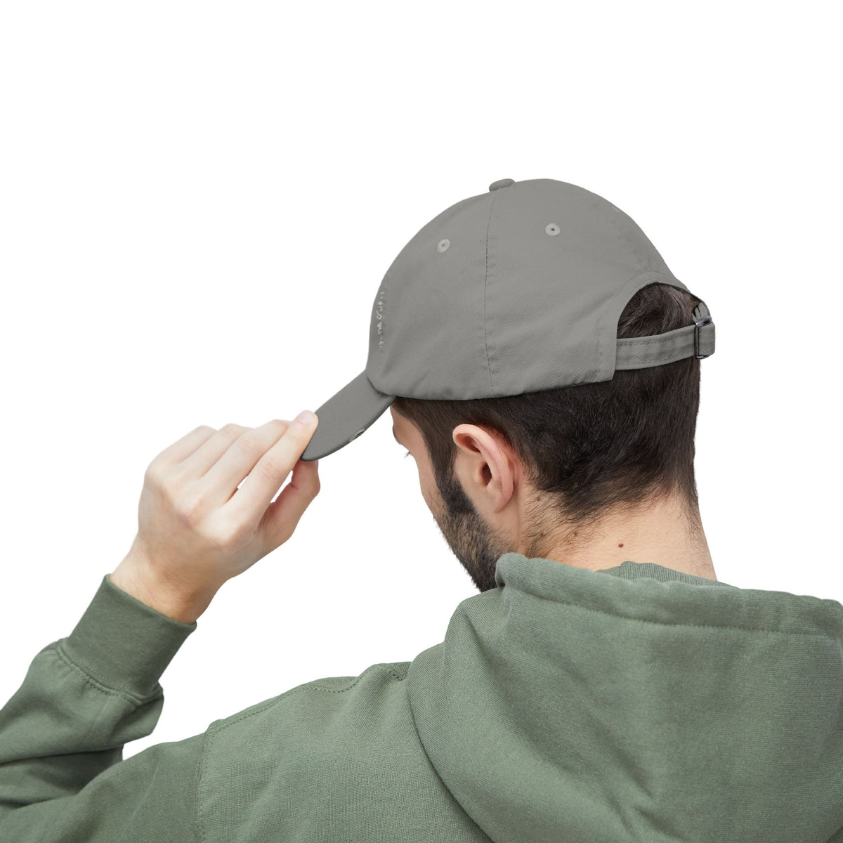 Custom DAD EST Unisex Distressed Cap