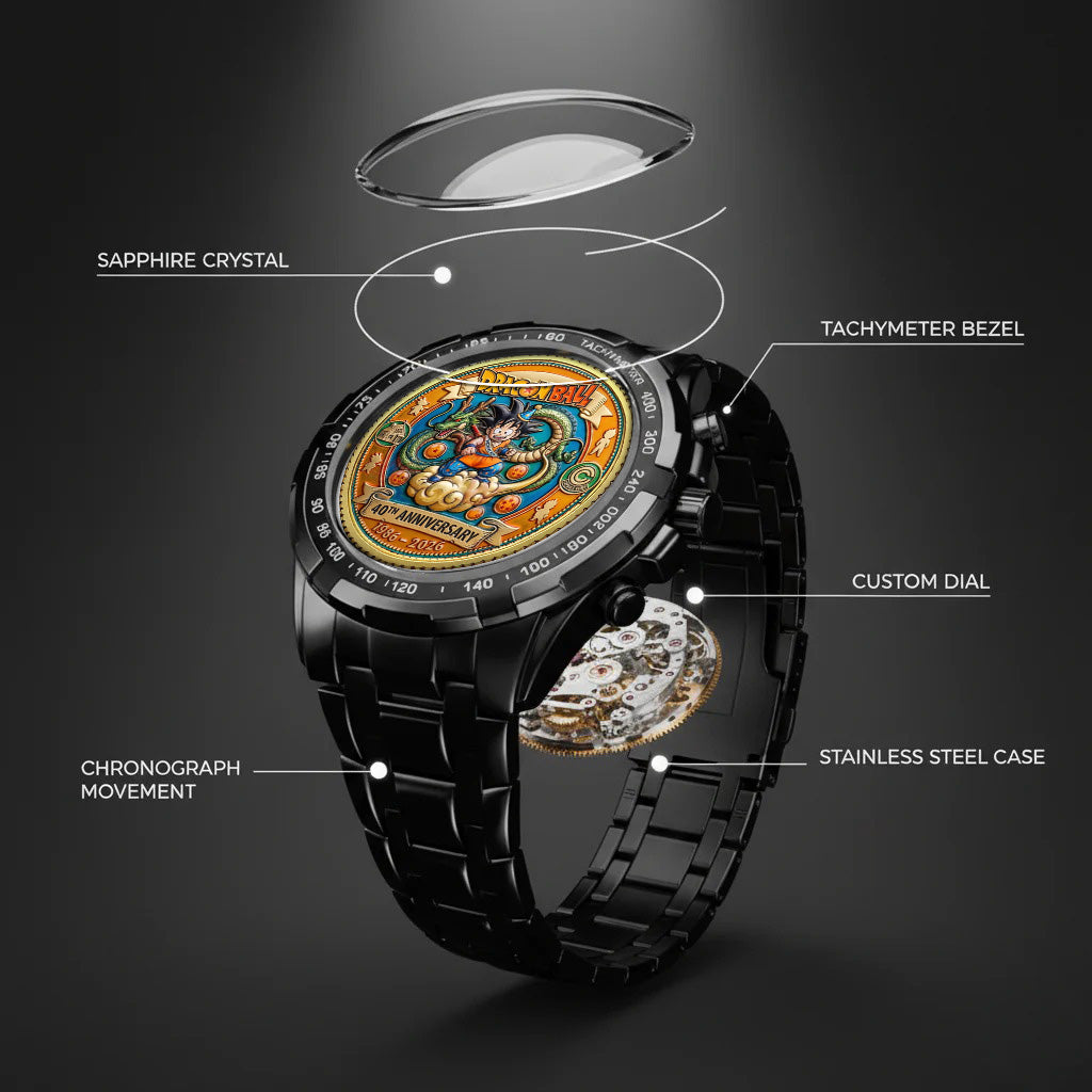 The 40th Anniversary Of Dragon Ball Custom Watch