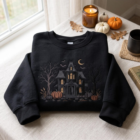 Halloween Town 1998 Embroidered Sweatshirt