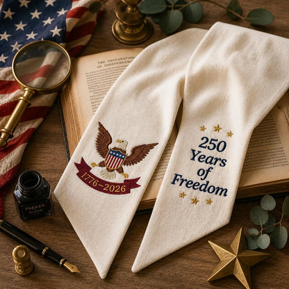 Embroidered 250 Years of Freedom Sash