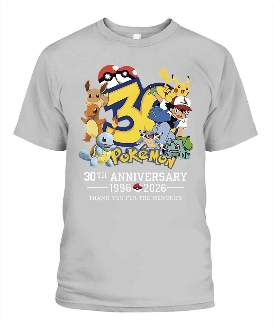 PKM 30th Anniversary Printed Graphic Sweatshirt T-Shirt