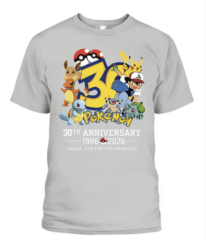 PKM 30th Anniversary Printed Graphic Sweatshirt T-Shirt