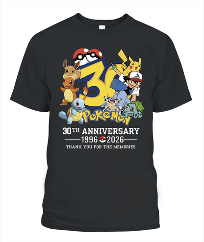 PKM 30th Anniversary Printed Graphic Sweatshirt T-Shirt