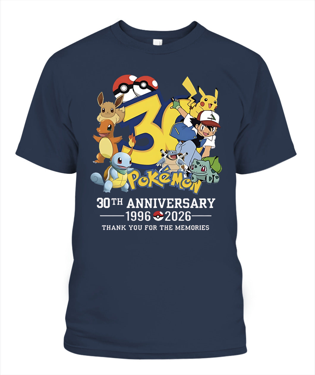 PKM 30th Anniversary Printed Graphic Sweatshirt T-Shirt