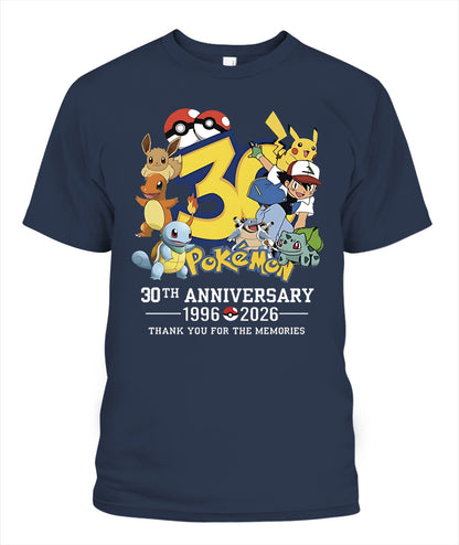 PKM 30th Anniversary Printed Graphic Sweatshirt T-Shirt