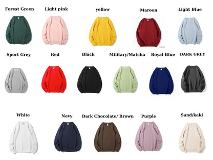 Embroidered Custom PKM Halloween Sweatshirt, Trick or Treat Crewneck