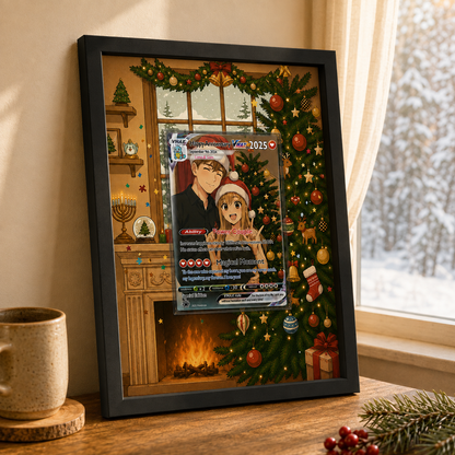 Custom PKM Anime Art Style Card Extended Art Display