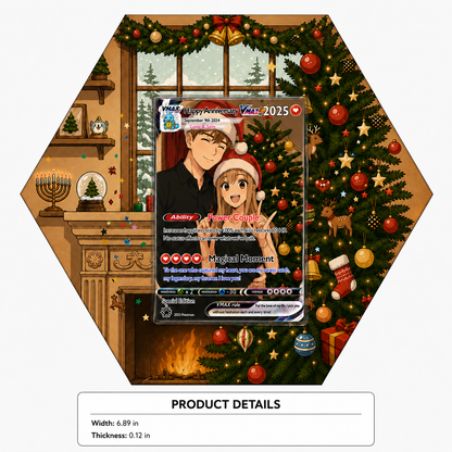 Custom PKM Anime Art Style Card Extended Art Display