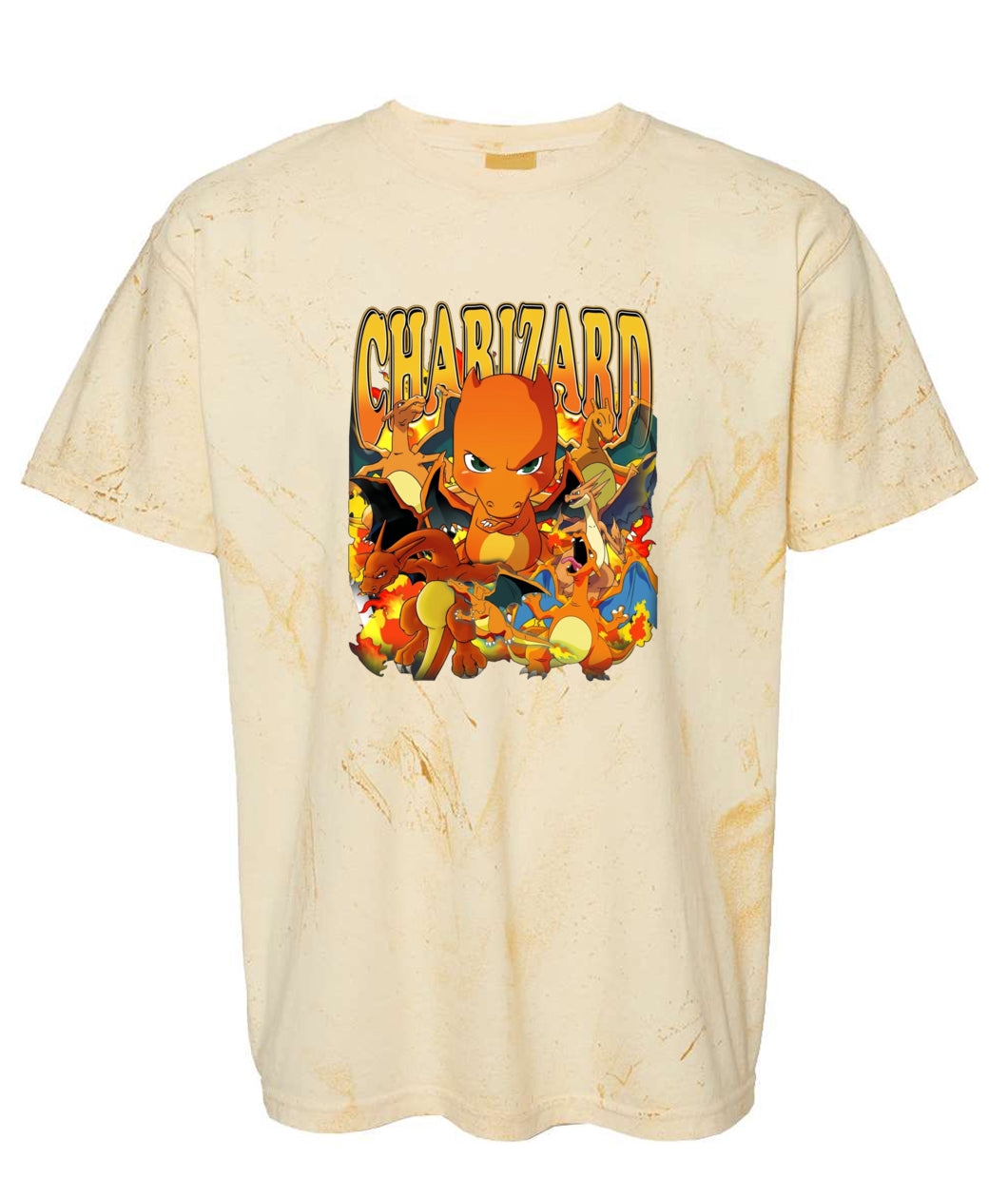 PKM Charizard Printed Graphic Sweatshirt T-Shirt