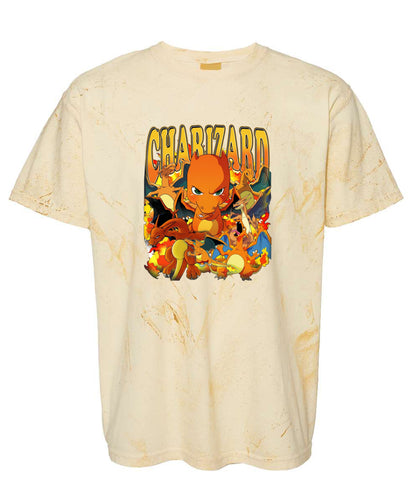 PKM Charizard Printed Graphic Sweatshirt T-Shirt