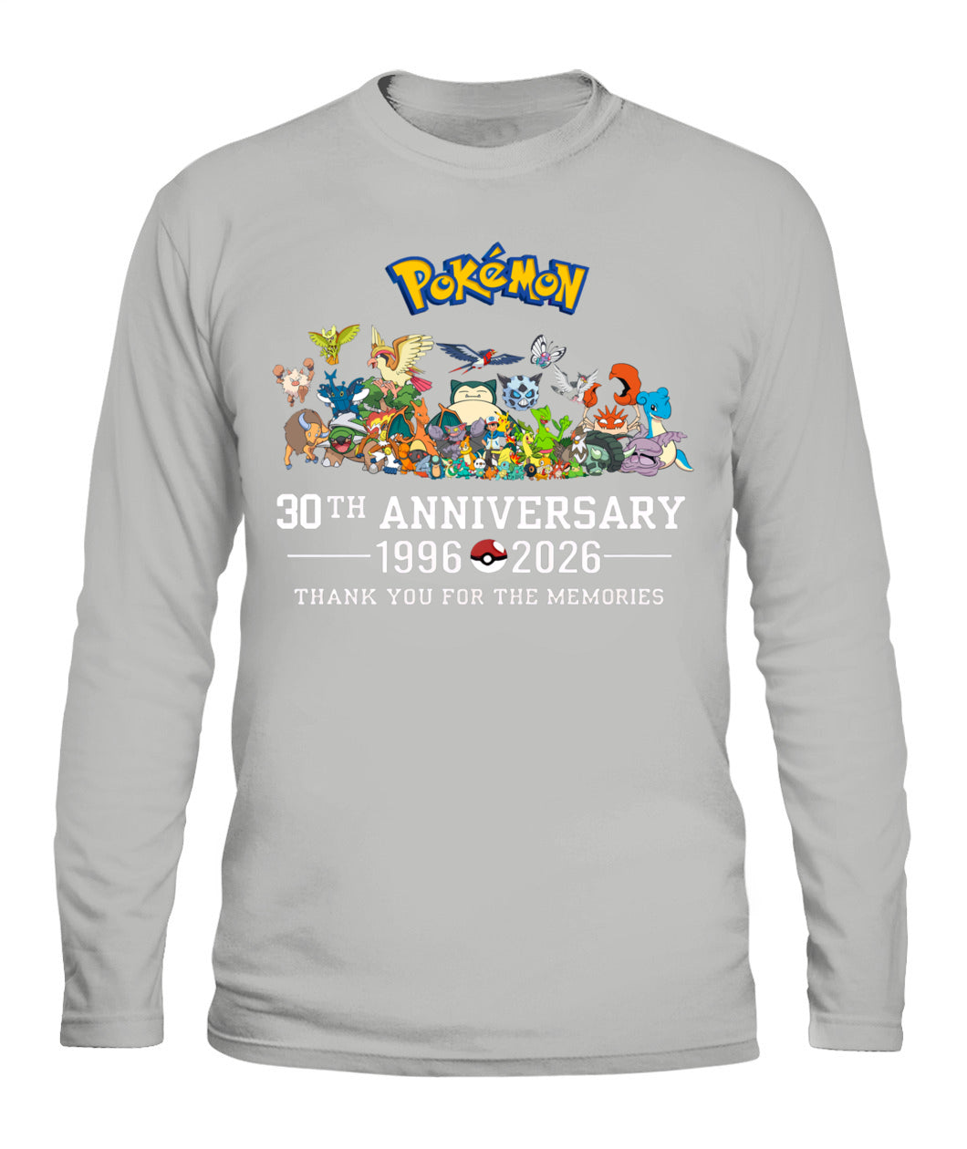 PKM 30th Anniversary Printed Graphic Sweatshirt T-Shirt