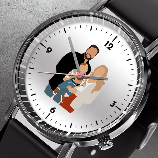 Mother's Day Father's Day Personalized Family Photo Quartz Watch