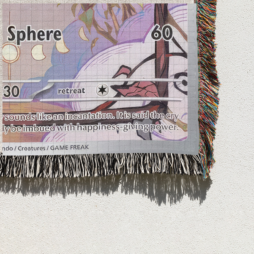 PKM Mismagius Custom Woven Blanket