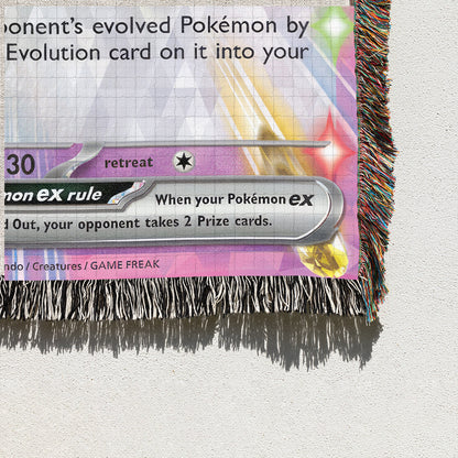 PKM Espeon EX Custom Woven Blanket