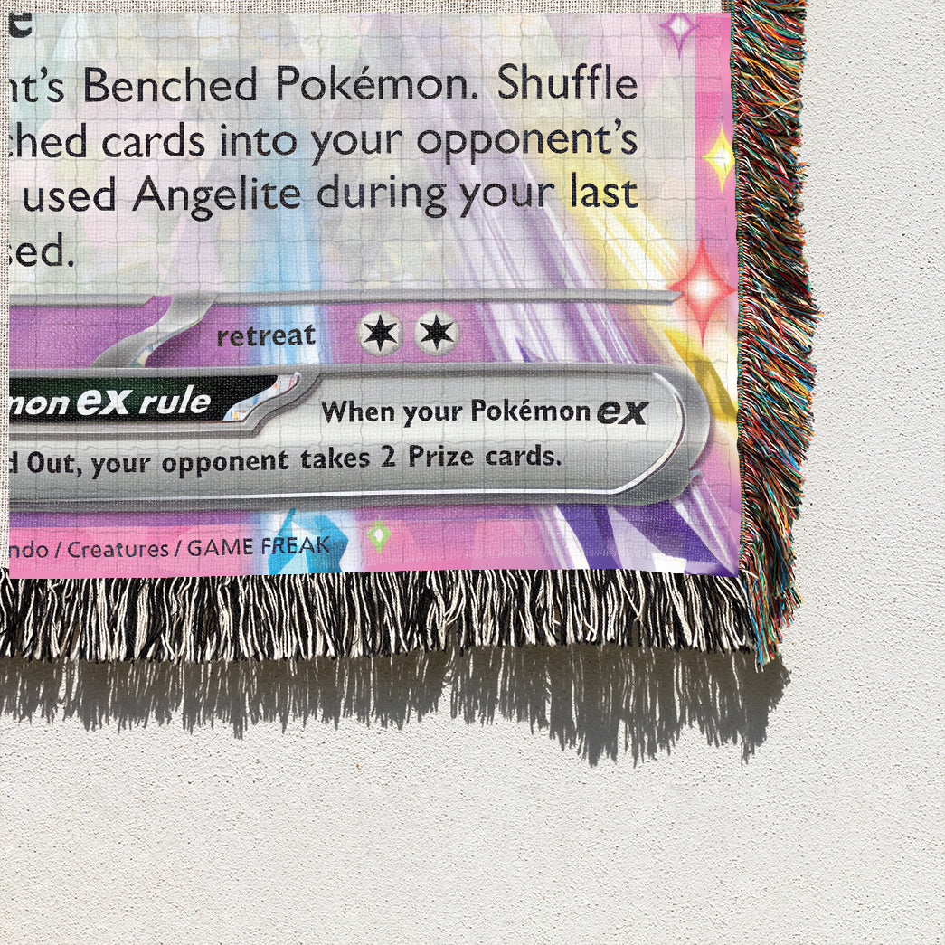 PKM Sylveon EX Custom Woven Blanket