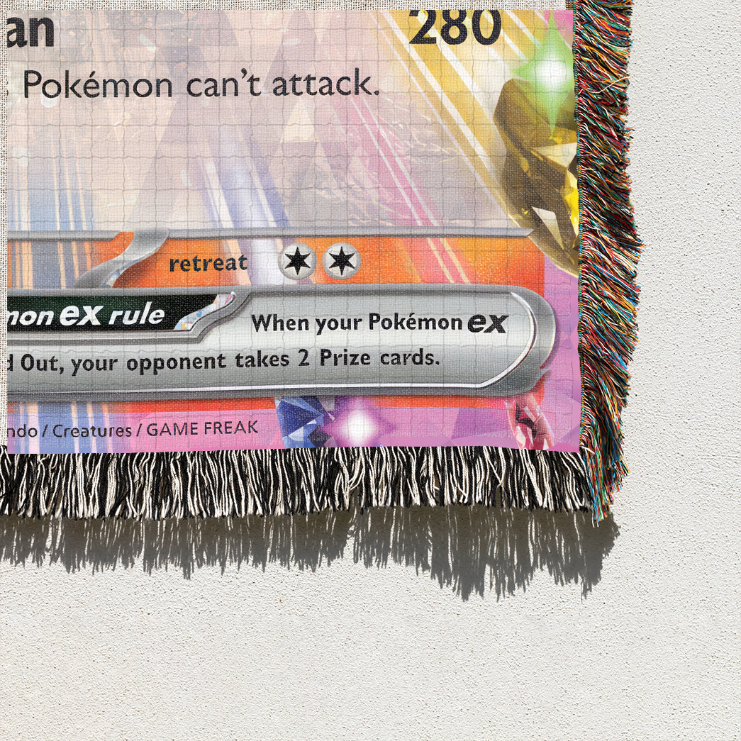 PKM Flareon EX Custom Woven Blanket