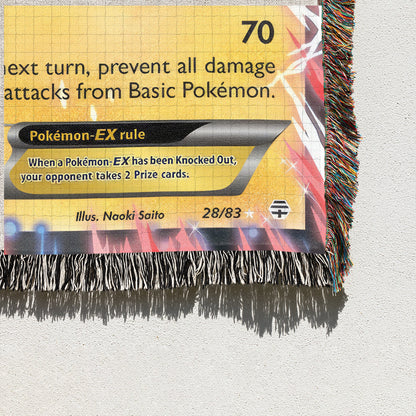 PKM Jolteon EX Custom Woven Blanket