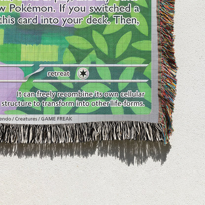 PKM Ditto Card Custom Woven Blanket