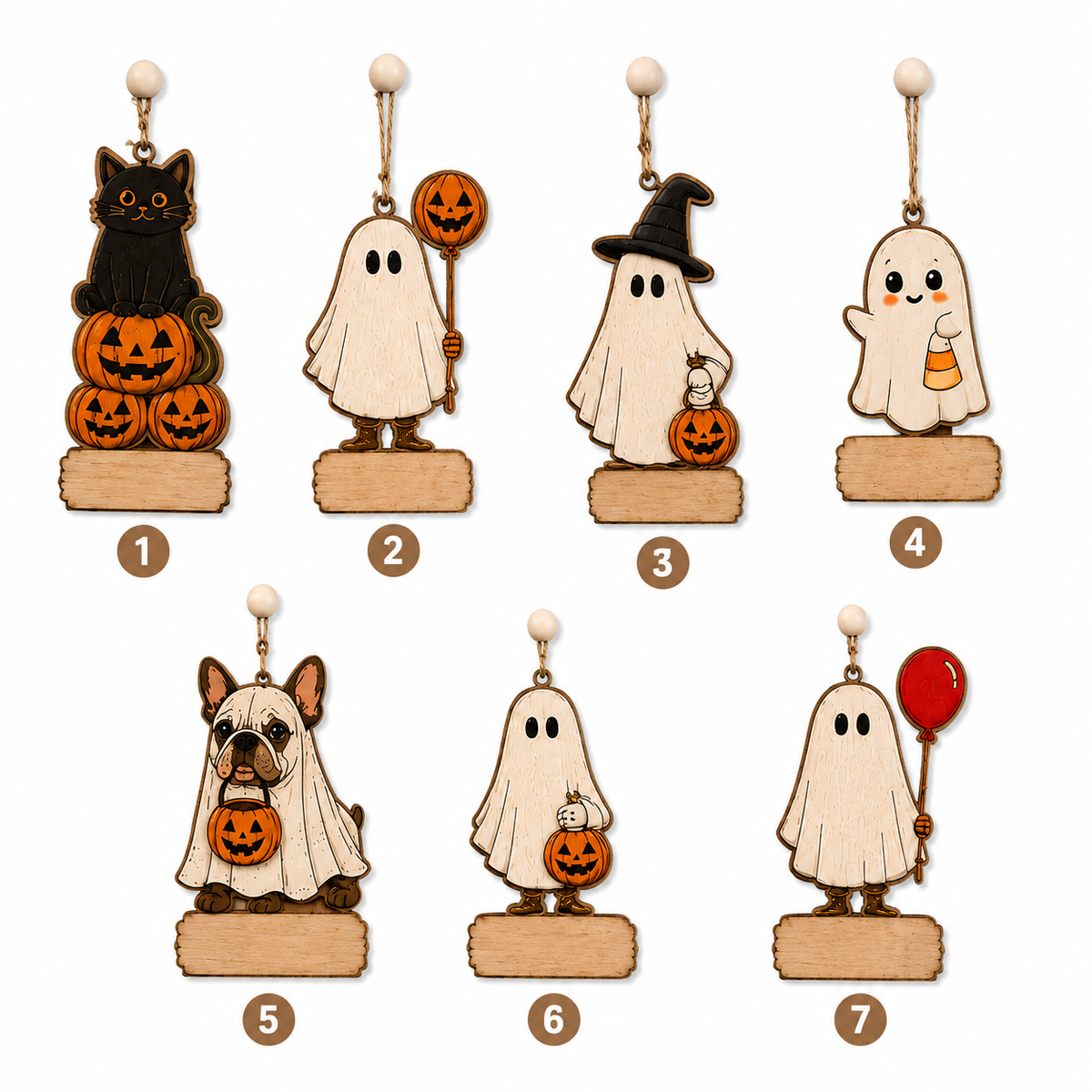Personalized Halloween Family Doormat