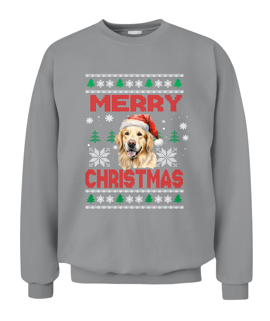 Personalized Pet Dog Merry Christmas Printed Graphic Apparel