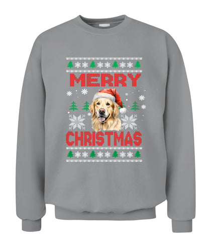 Personalized Pet Dog Merry Christmas Printed Graphic Apparel