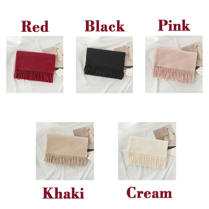 Valentine Personalized Embroidered Couple Scarf